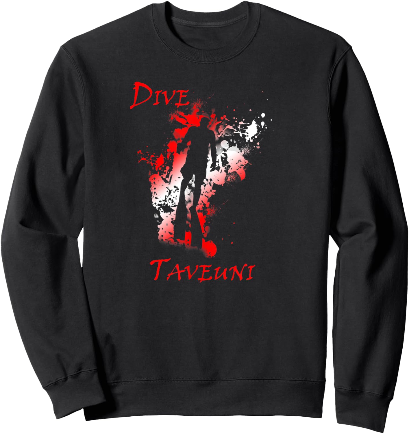 Dive Taveuni Vacation Diving Sweatshirt - Sweatshirt | Black