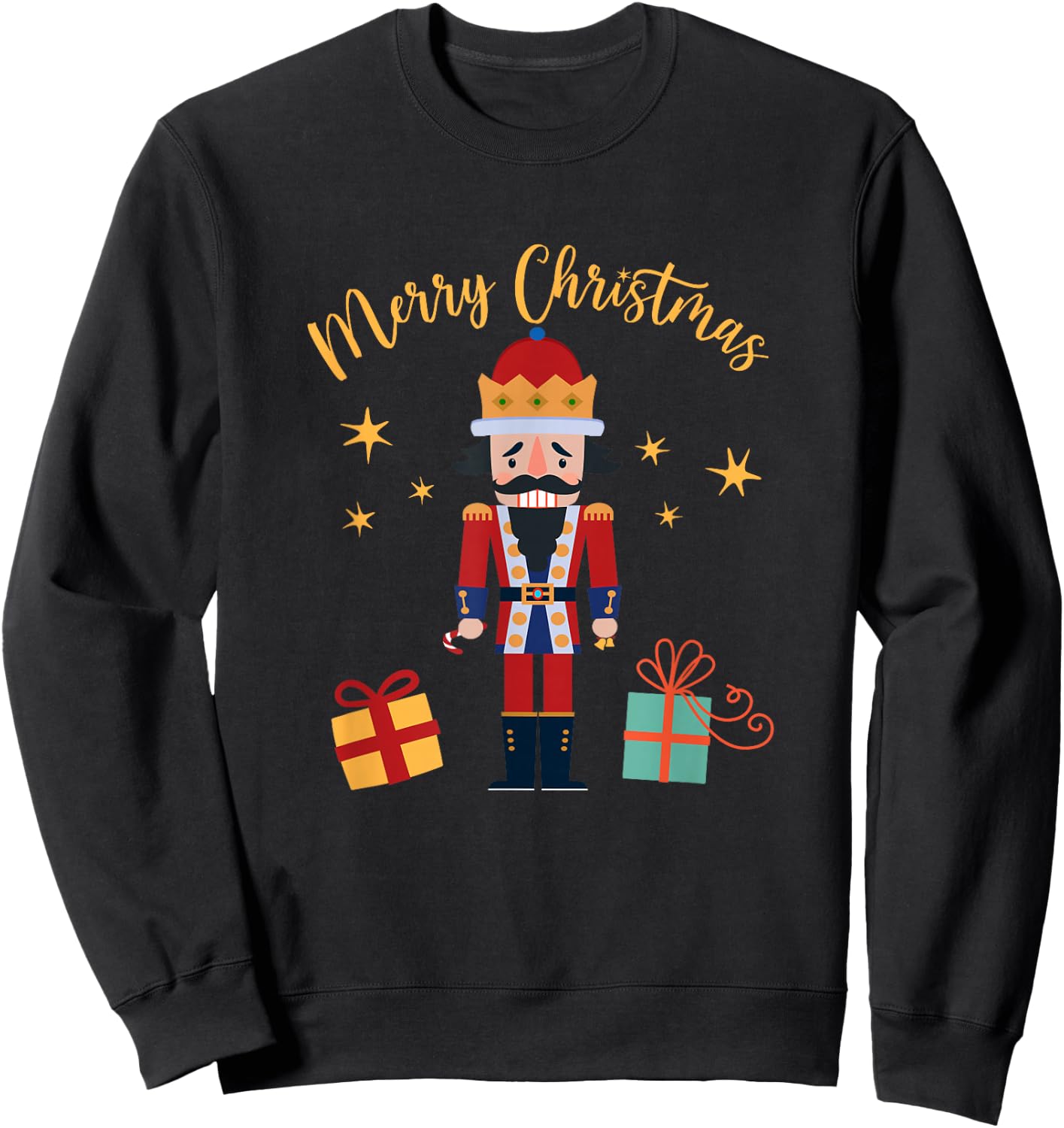 Merry Christmas - Nutcracker Sweatshirt - Sweatshirt | Black