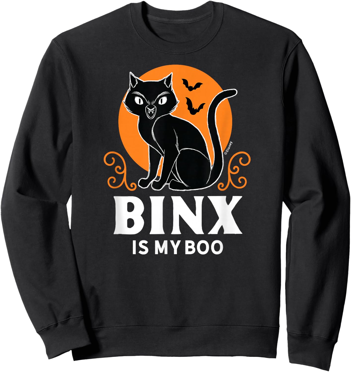 Hocus Pocus - Binx is My Boo Sweatshirt - Sweatshirt | Black