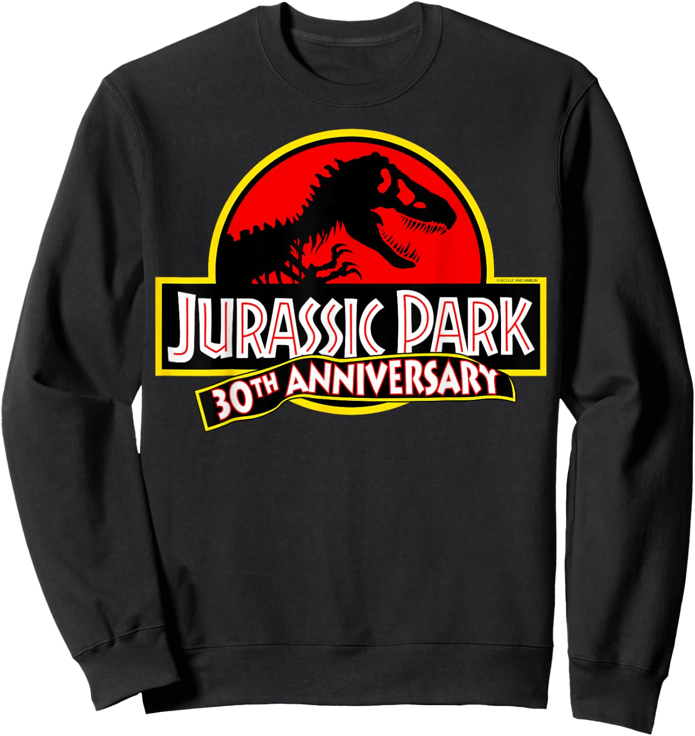Jurassic Park 30th Anniversary Sweatshirt - Sweatshirt | Black