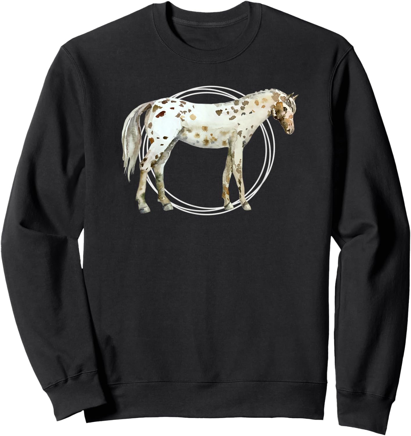 Appaloosa Horse breed Sweatshirt - Sweatshirt | Black