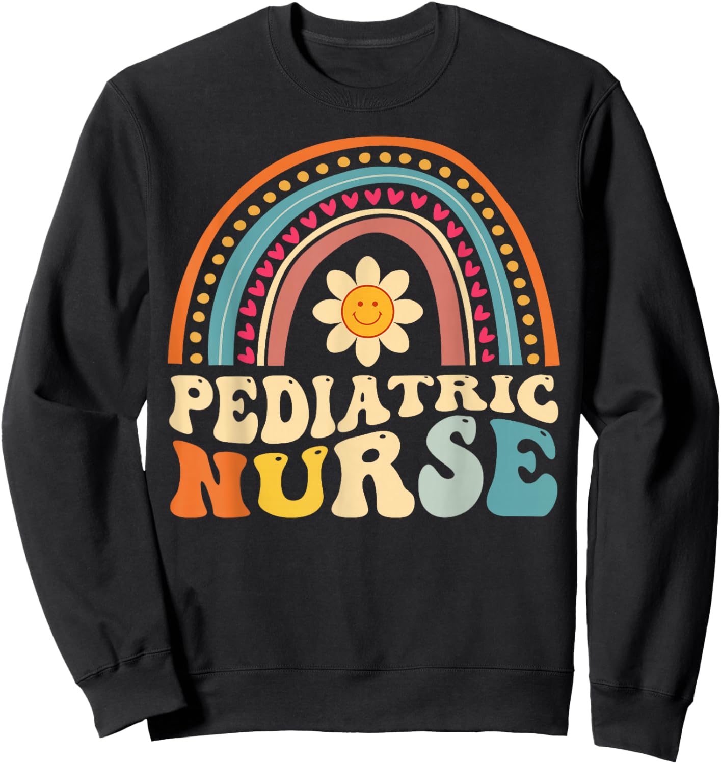 Pediatric Nurse Future Nurse Nursing School Sweatshirt - Sweatshirt | Black
