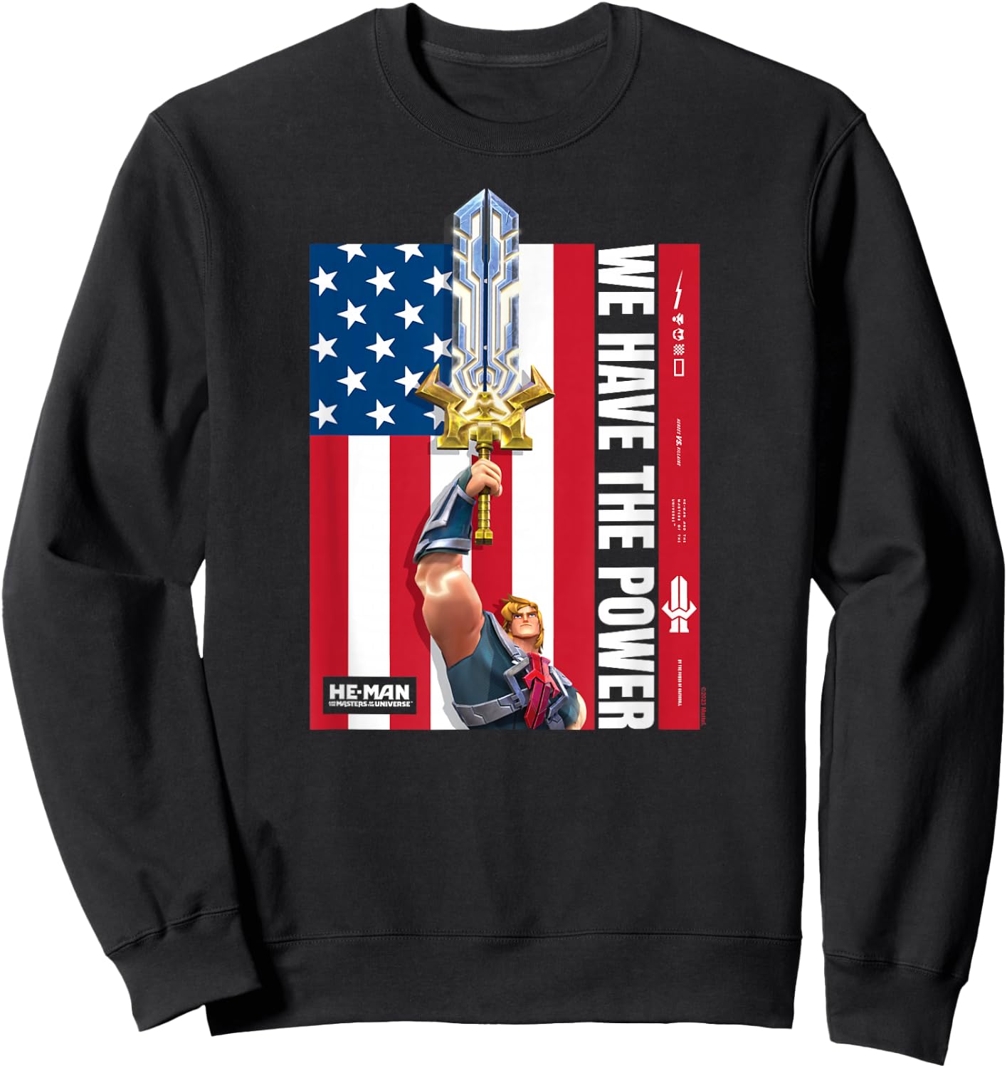 Masters of The Universe - We Have The Power Sweatshirt - Sweatshirt | Black
