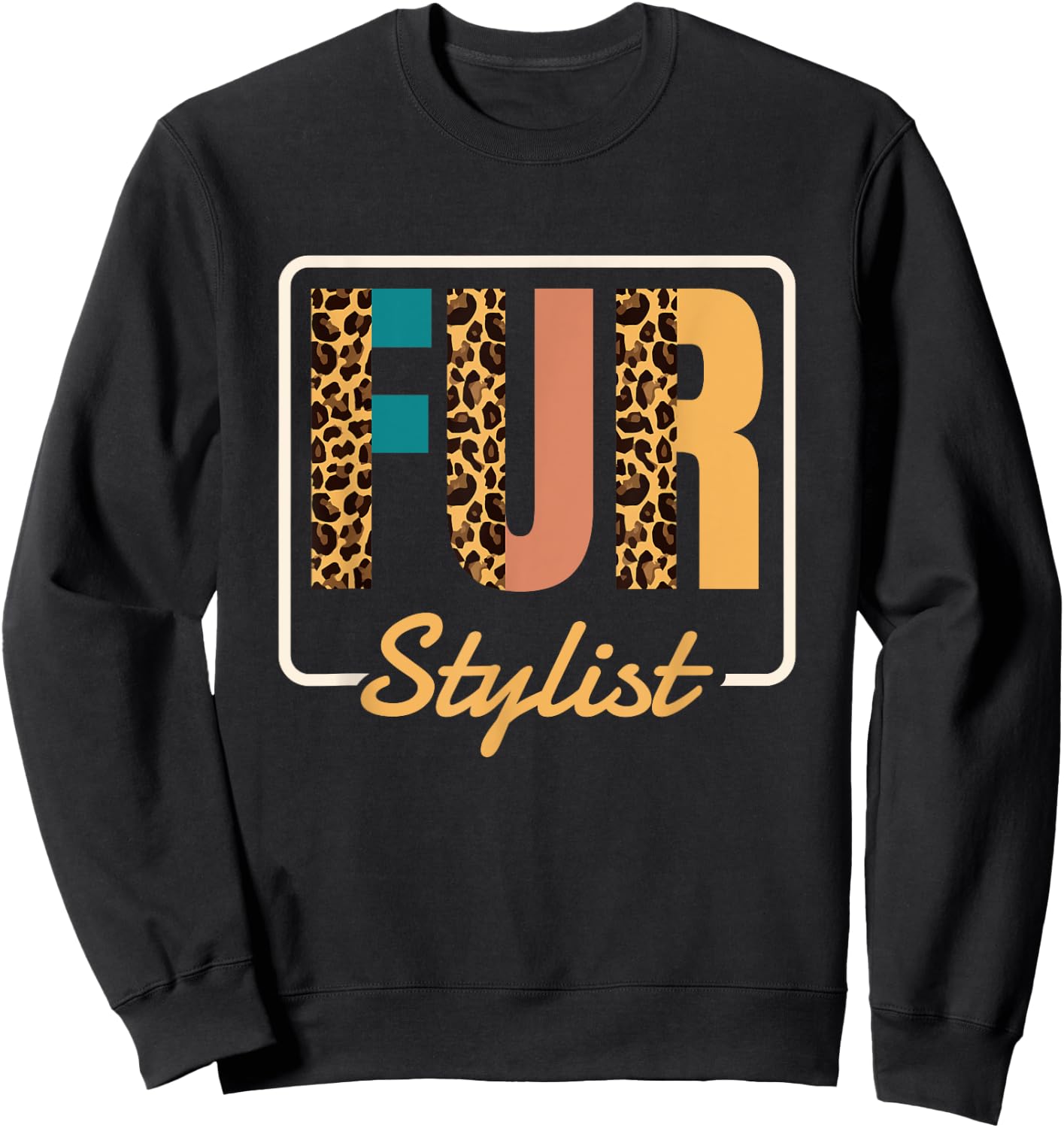 Fur Stylist, Dog Grooming Puppy Groomers Men Women Sweatshirt - Sweatshirt | Black