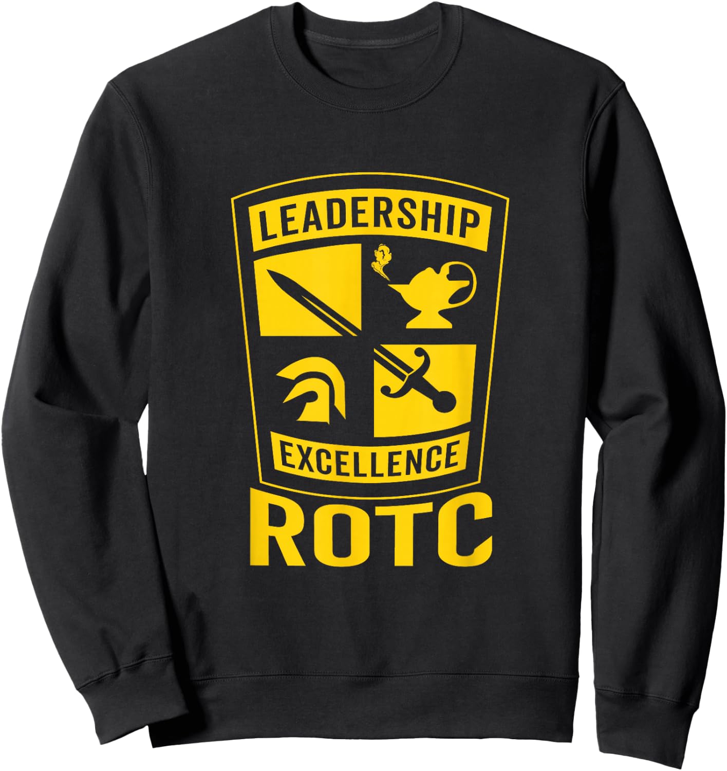 US Army ROTC Reserve Officer Training Corps (ROTC) Soldiers Sweatshirt - Sweatshirt | Black