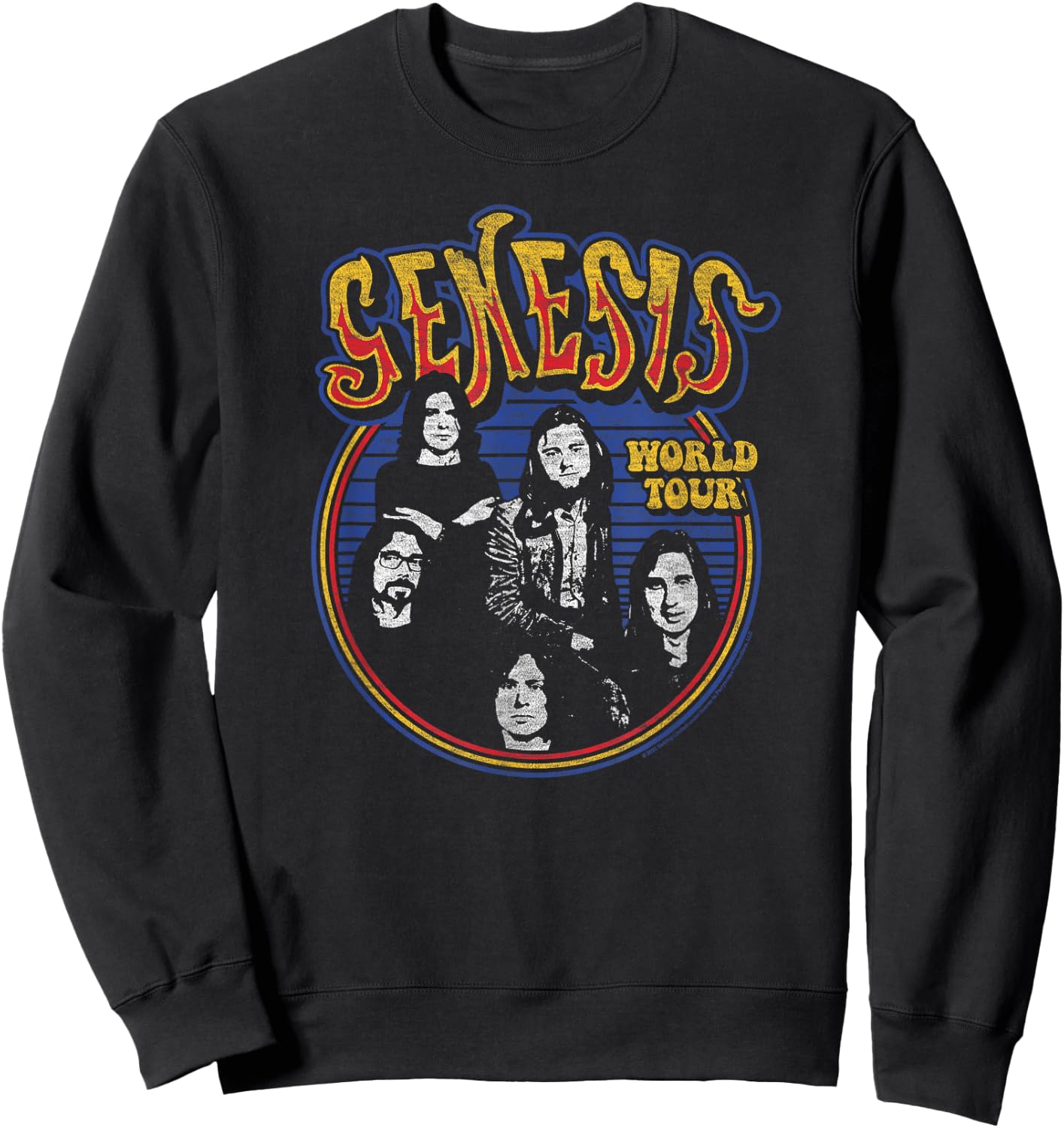 Genesis - World Tour Group Members Sweatshirt - Sweatshirt | Black