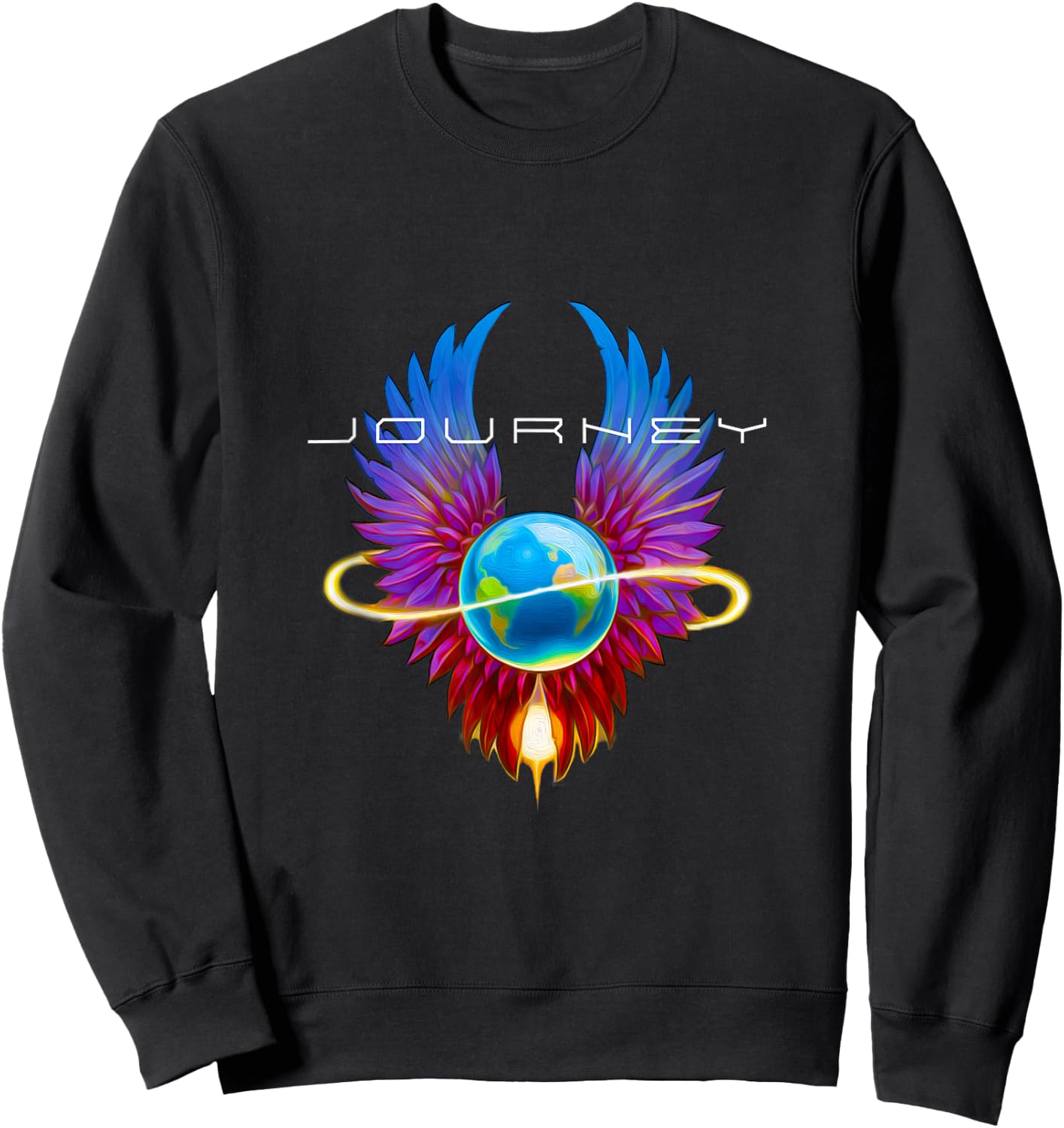 Journey Official Infinity Wings Sweatshirt - Sweatshirt | Black