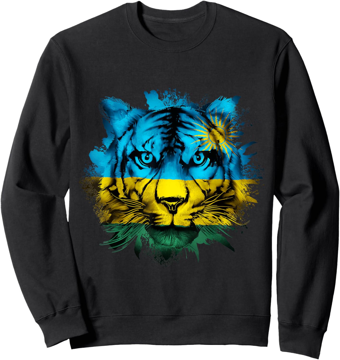 Rwanda Sweatshirt - Sweatshirt | Black