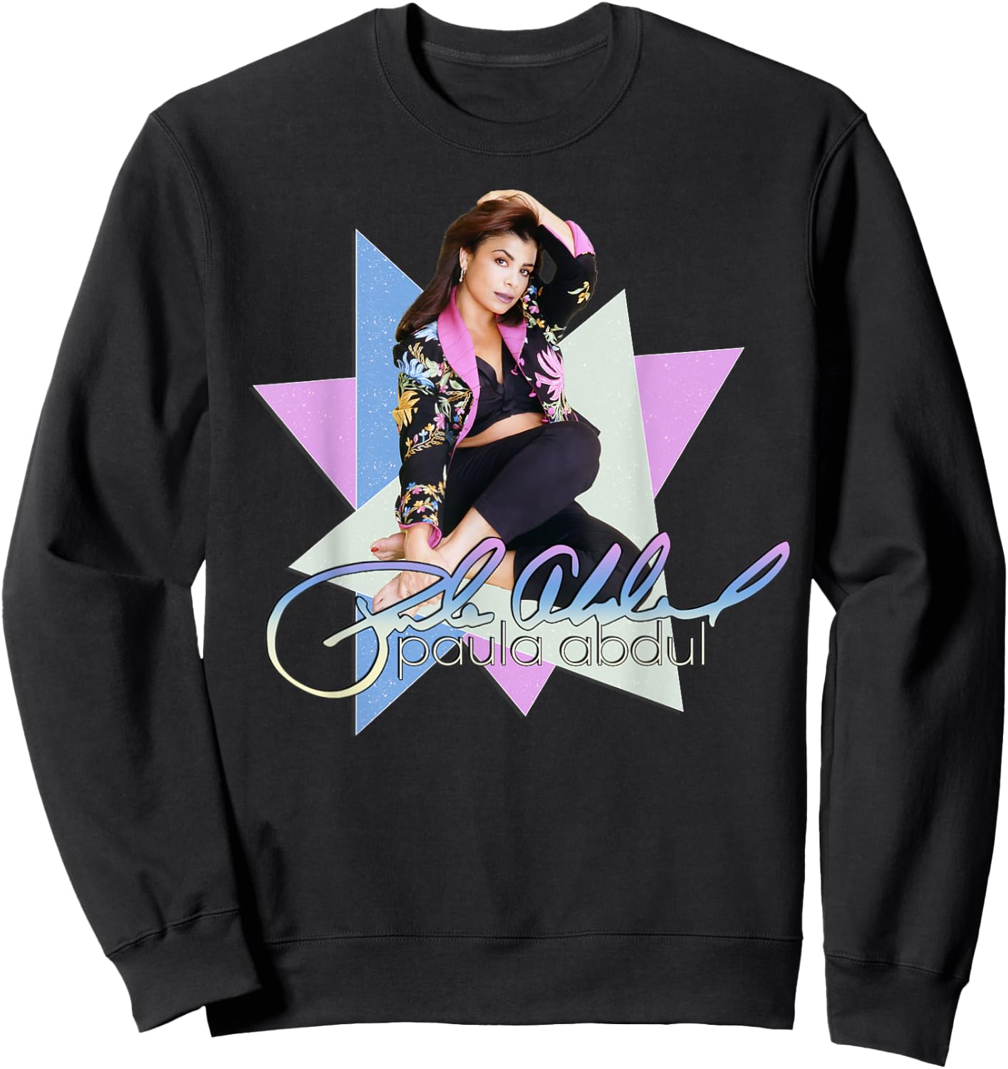 Paula Abdul 90's Idol Sweatshirt - Sweatshirt | Black
