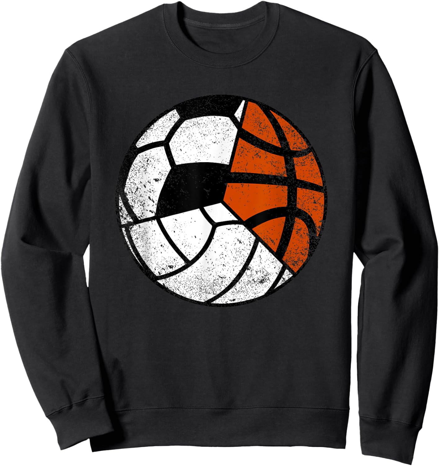 Volleyball Soccer Basketball Player Funny Ball Sport Sweatshirt - Sweatshirt | Black