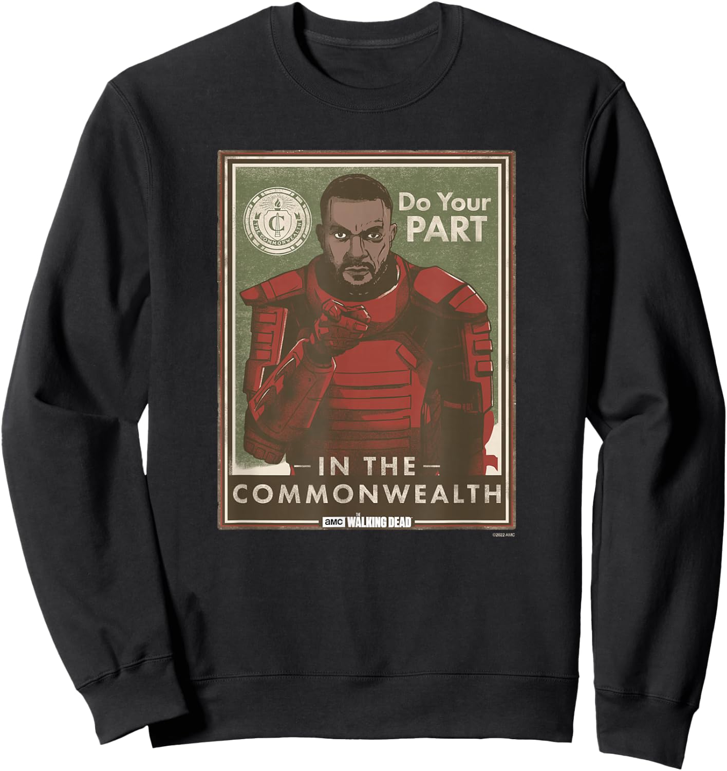 The Walking Dead Mercer Sweatshirt - Sweatshirt | Black