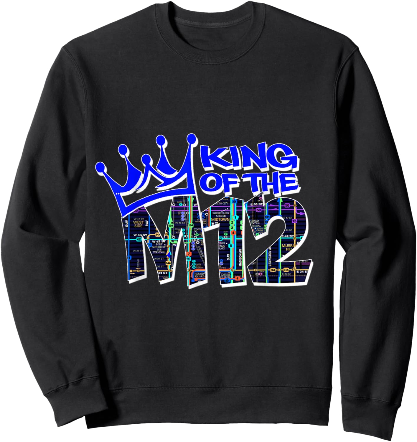 King of M12 Sweatshirt - Sweatshirt | Black