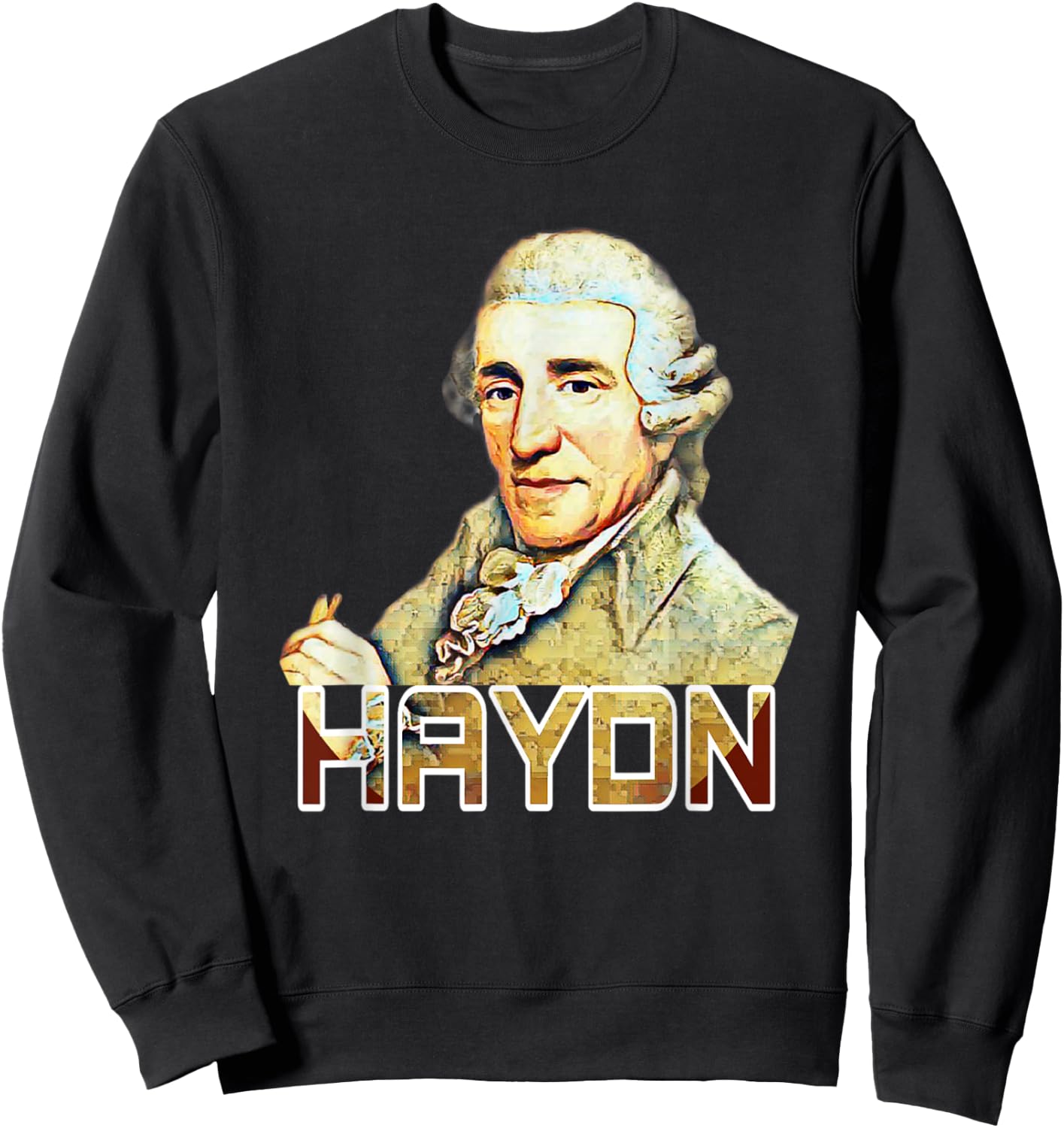 Haydn. Classical. Concert. composer Sweatshirt - Sweatshirt | Black