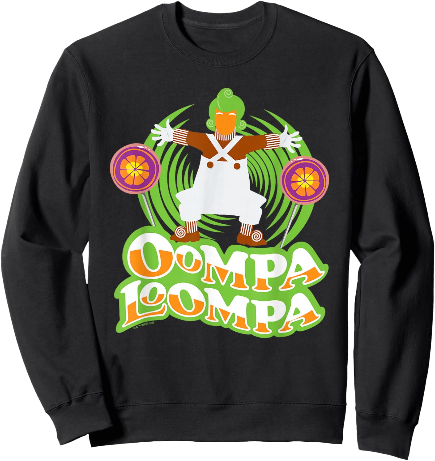 Willy Wonka & The Chocolate Factory - Oompa Loompa Sweatshirt - Sweatshirt | Black