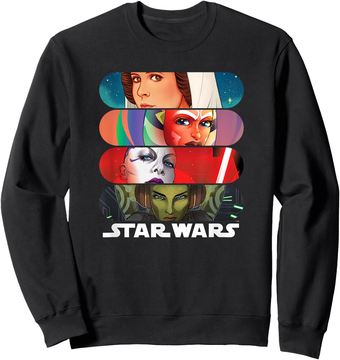 Stars Wars Women of the Galaxy Sweatshirt - Sweatshirt | Black