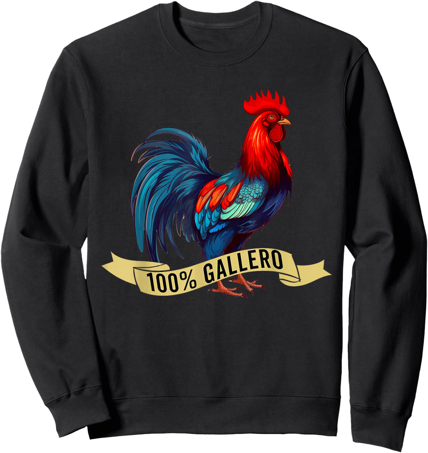 Gallero Hombre Papá Padre Tío Gallero Pelea De Gallos Sweatshirt - Sweatshirt | Black