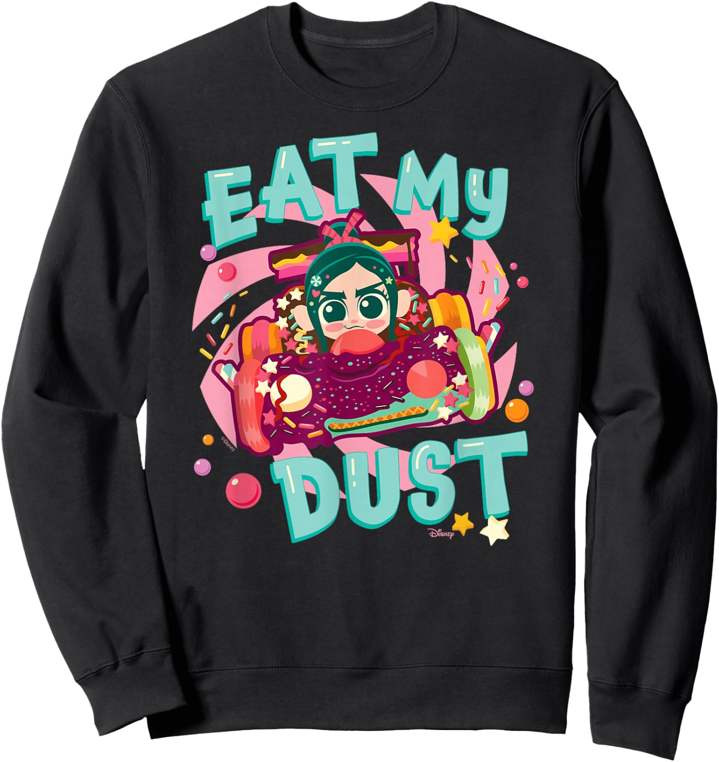 Wreck It Ralph - Vanellope Racer Sweatshirt - Sweatshirt | Black