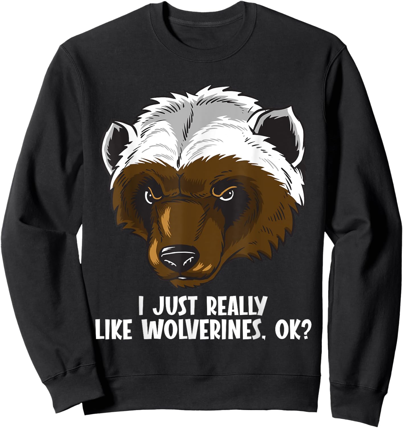 I just really like Wolverines Wolverine Sweatshirt - Sweatshirt | Black