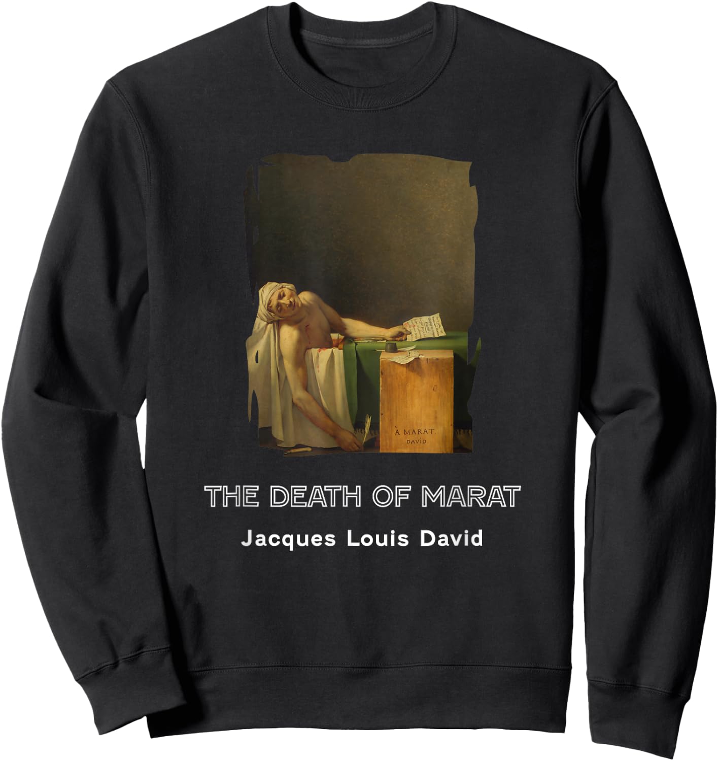 The Death Of Marat Sweatshirt - Sweatshirt | Black