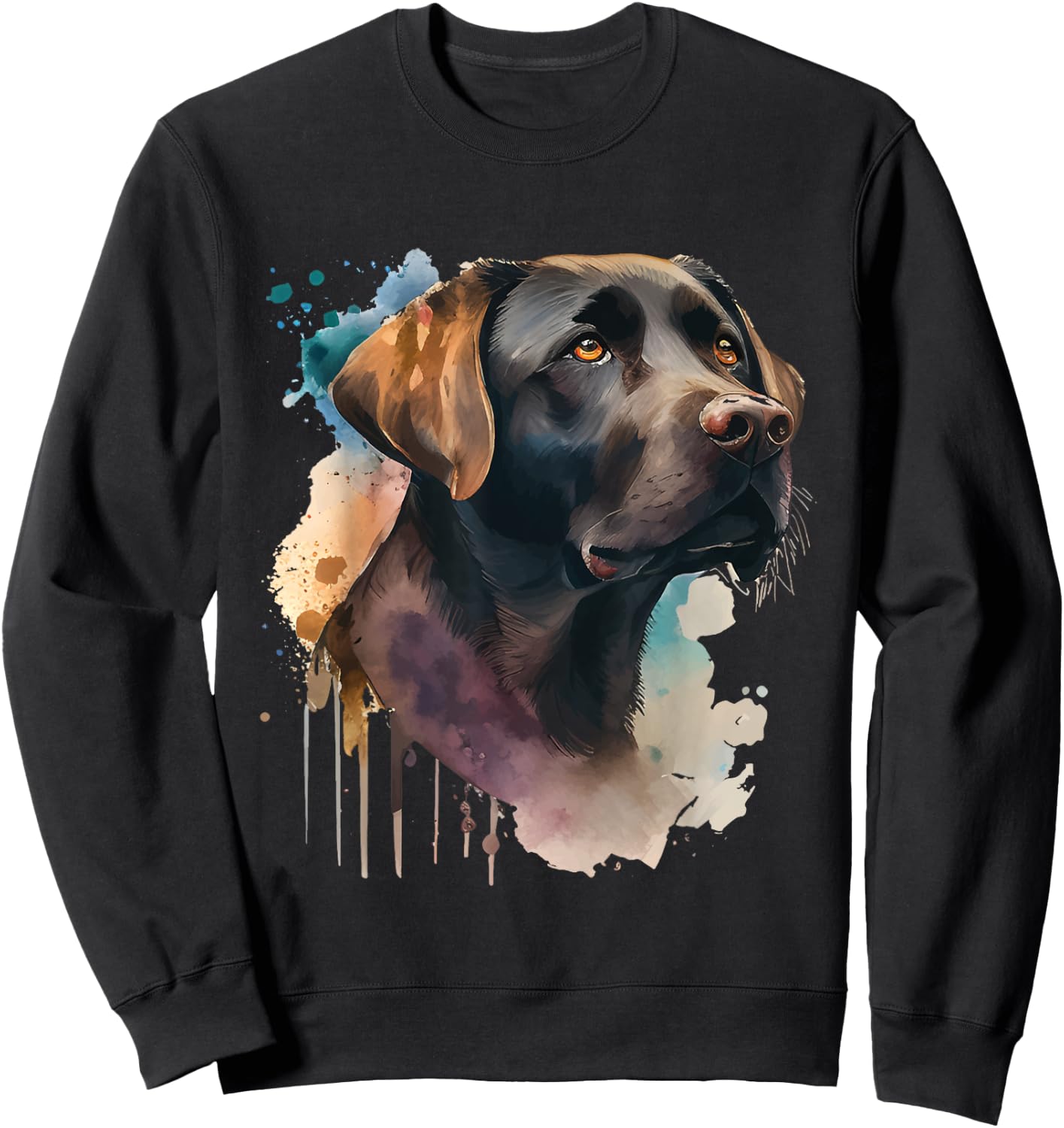 Black Labrador - Puppy Pup Owner Dog Lover Pet Trainer Sweatshirt - Sweatshirt | Black