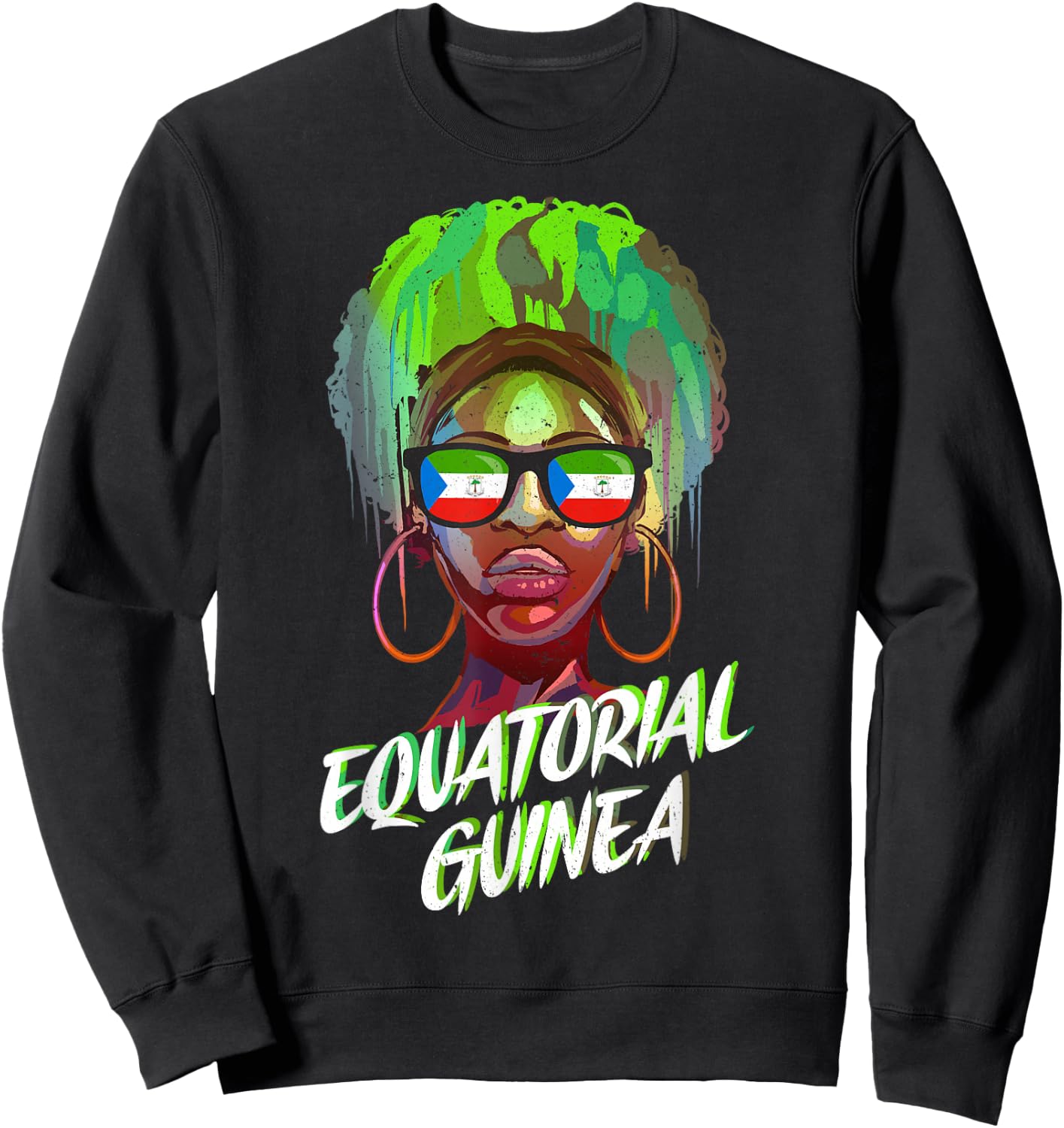 Equatorial Guinea Sweatshirt - Sweatshirt | Black
