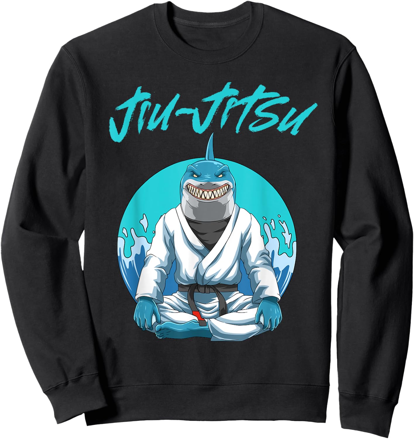 BJJ Hai - Brazilian Jiu-Jitsu and Grappling Sweatshirt - Sweatshirt | Black