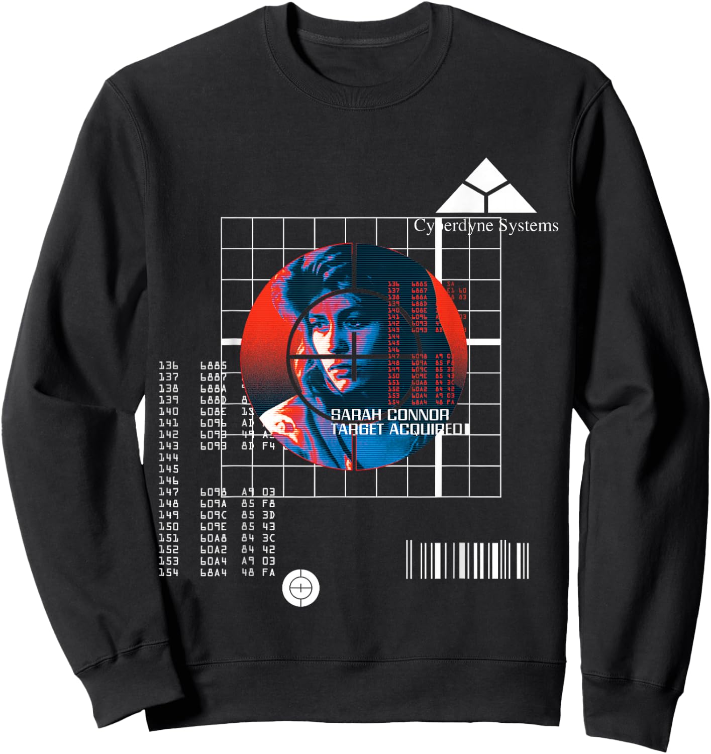 Terminator Sarah Connor Target Acquired Sweatshirt - Sweatshirt | Black