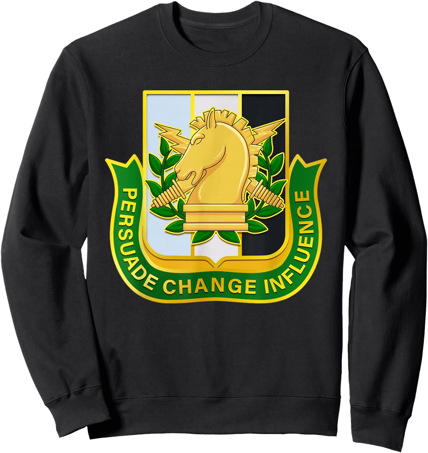 Psyop Information Warfare Military Psyop Sweatshirt - Sweatshirt | Black