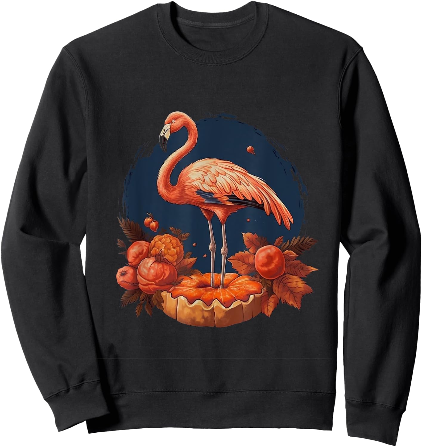Turkey Pumpkin Pie Thanksgiving Day Autumn Men Women Kids Sweatshirt - Sweatshirt | Black