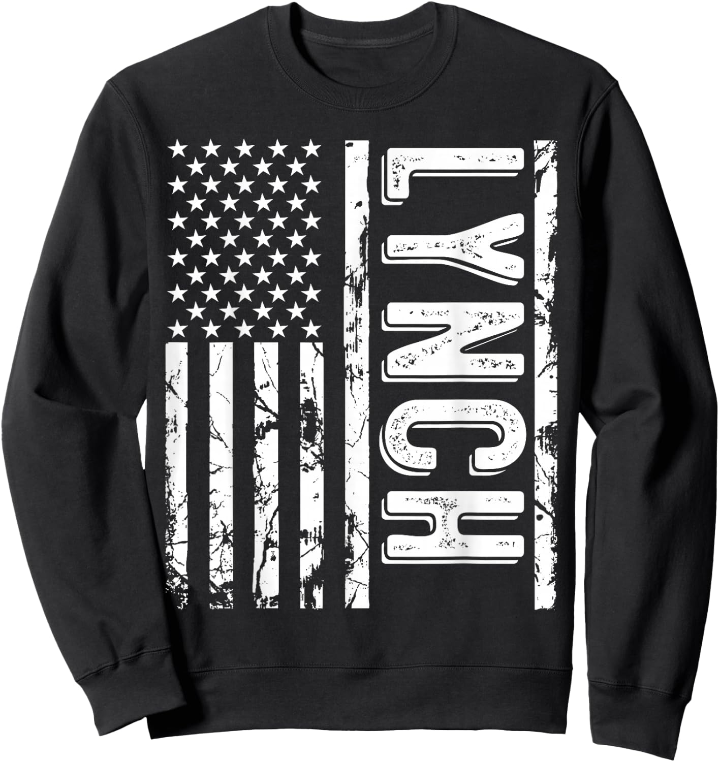 Lynch Last Name Funny Surname Team Lynch Family Reunion Sweatshirt - Sweatshirt | Black