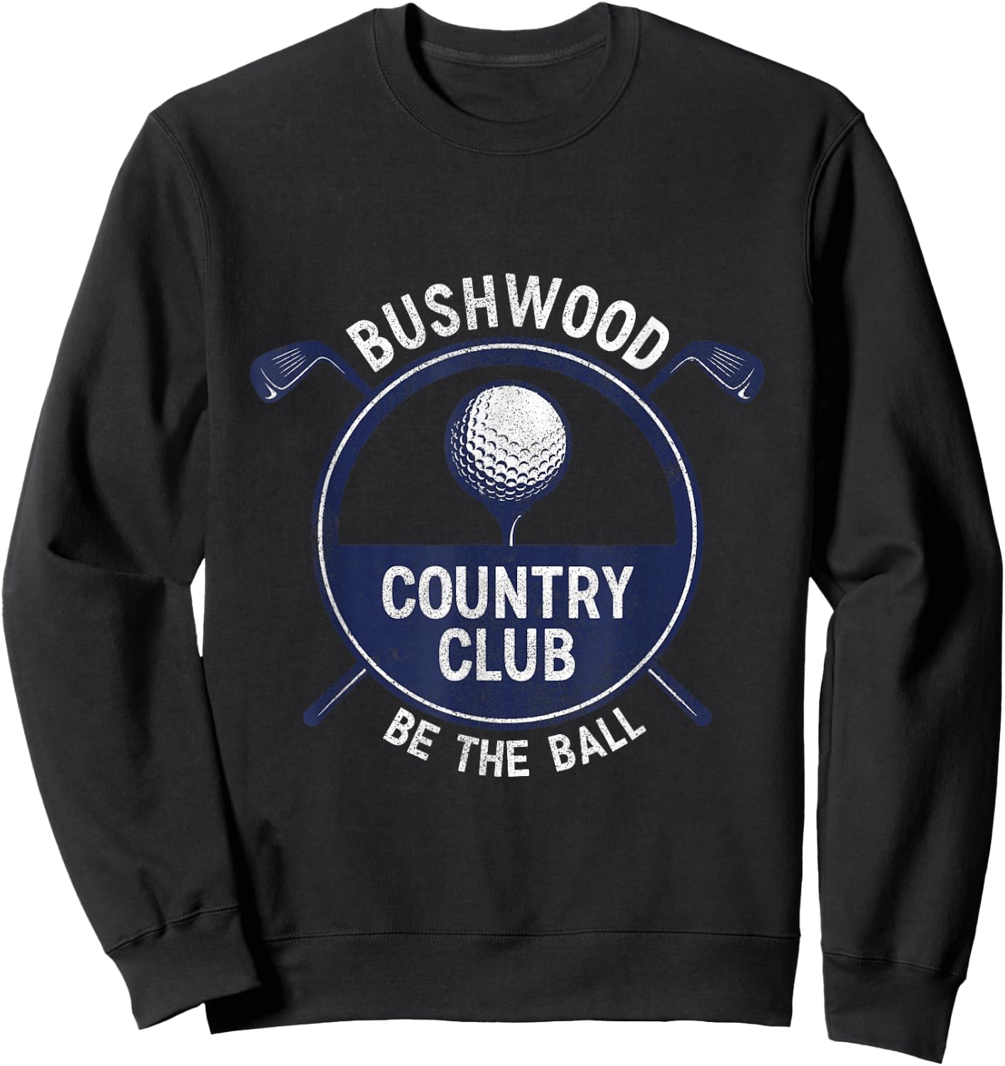BUSHWOOD COUNTRY CLUB men's golf sport Sweatshirt - Sweatshirt | Black