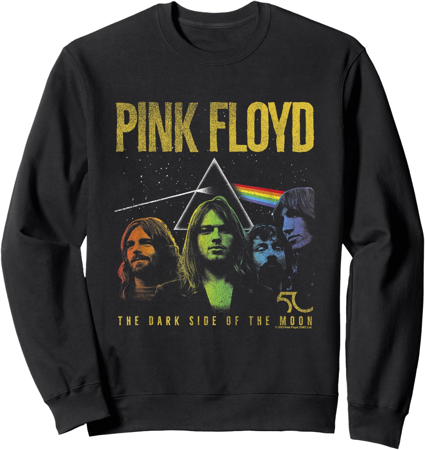 Pink Floyd Band Prism Sweatshirt - Sweatshirt | Black