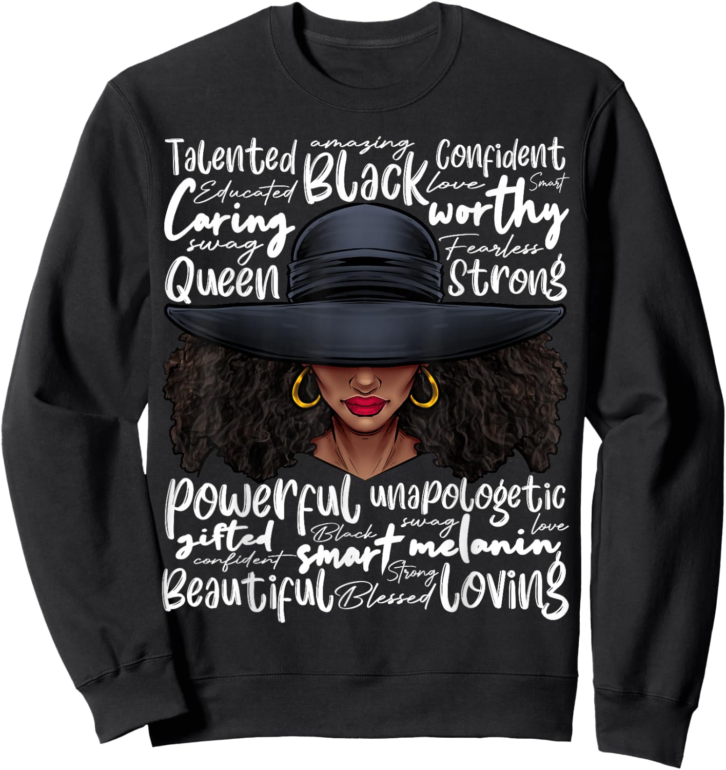African Black History African American Ladies Juneteenth Sweatshirt - Sweatshirt | Black