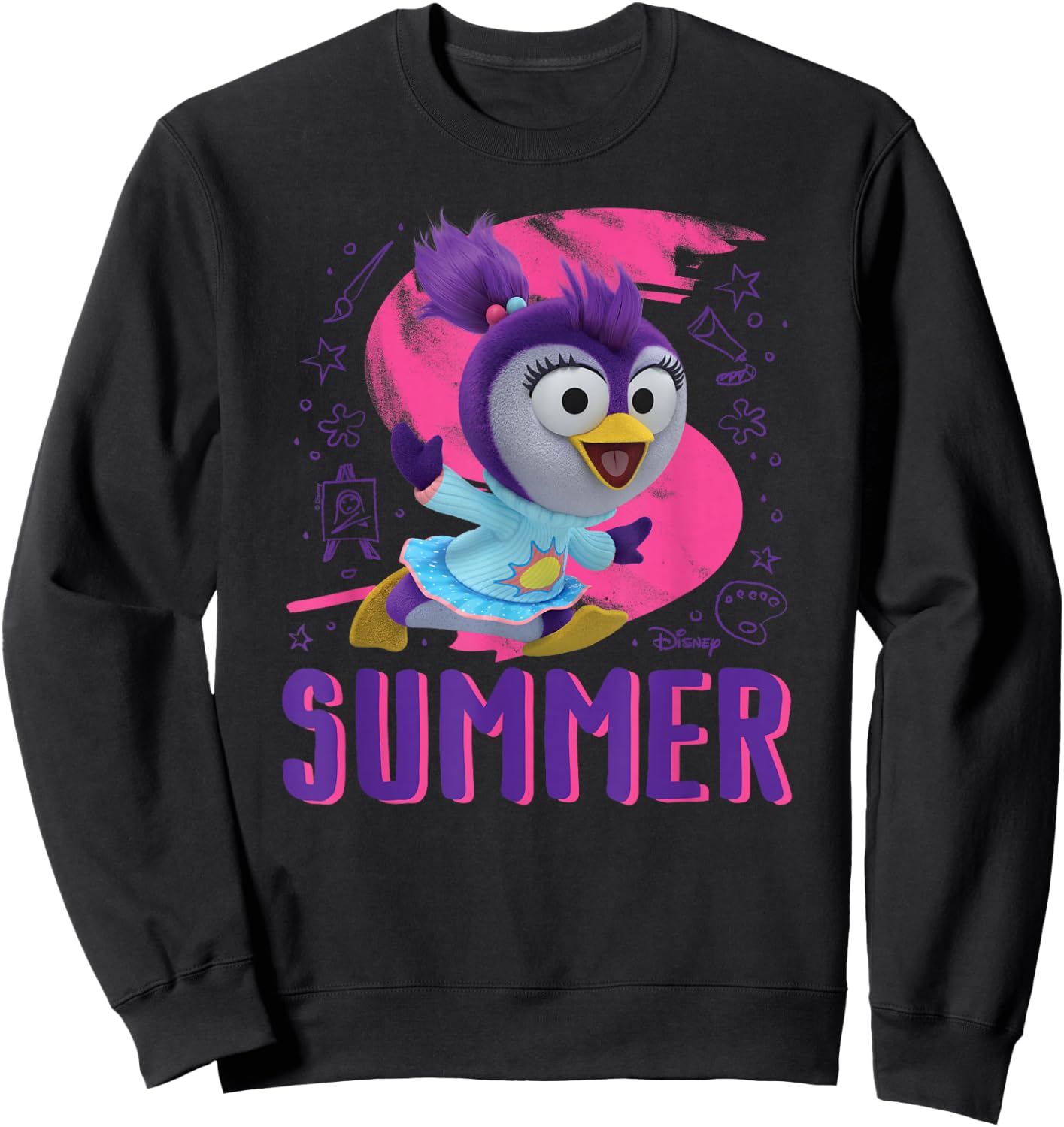 The Muppet Babies - Baby Summer Sweatshirt - Sweatshirt | Black