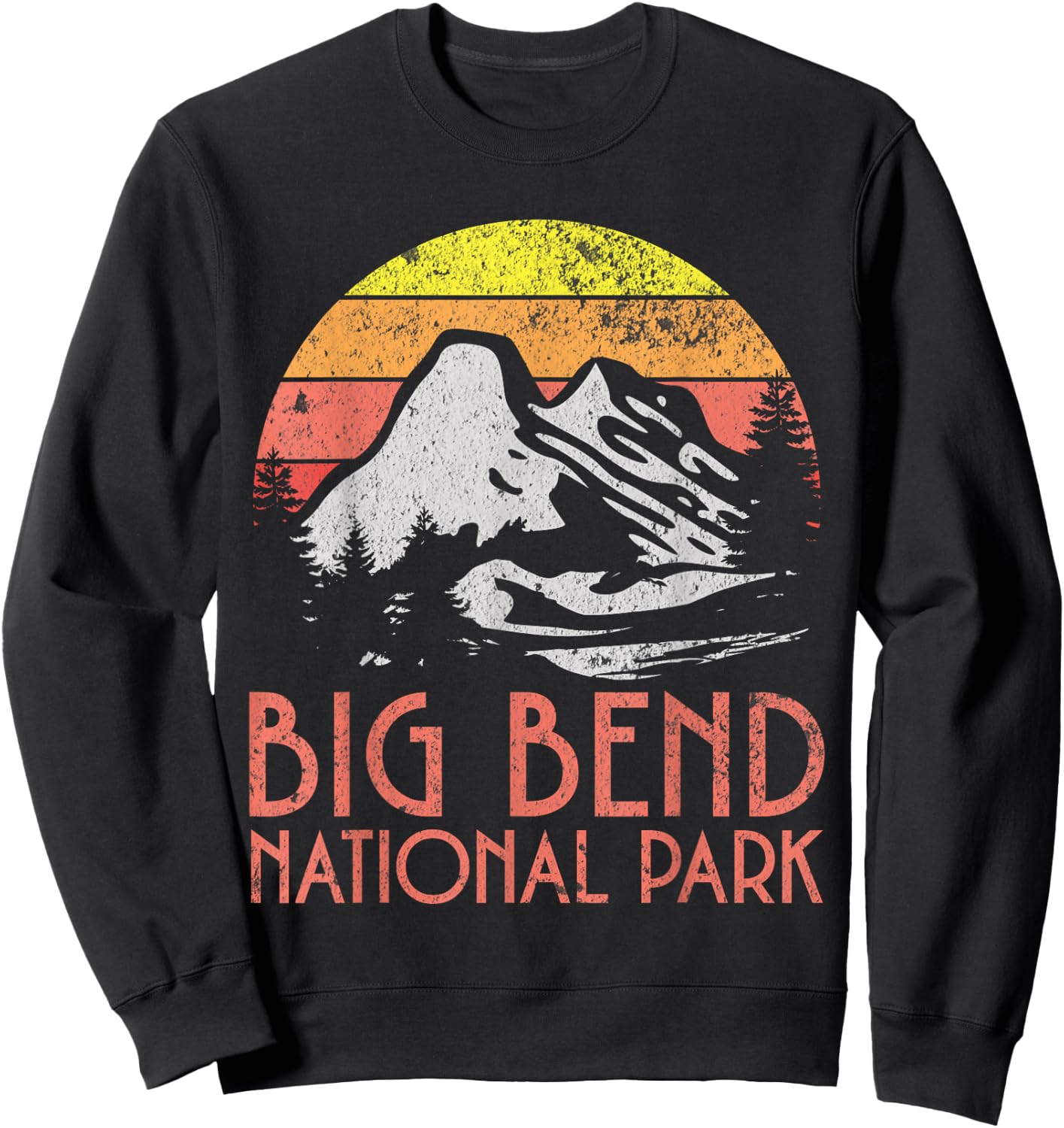 Big Bend National Park Sweatshirt - Sweatshirt | Black