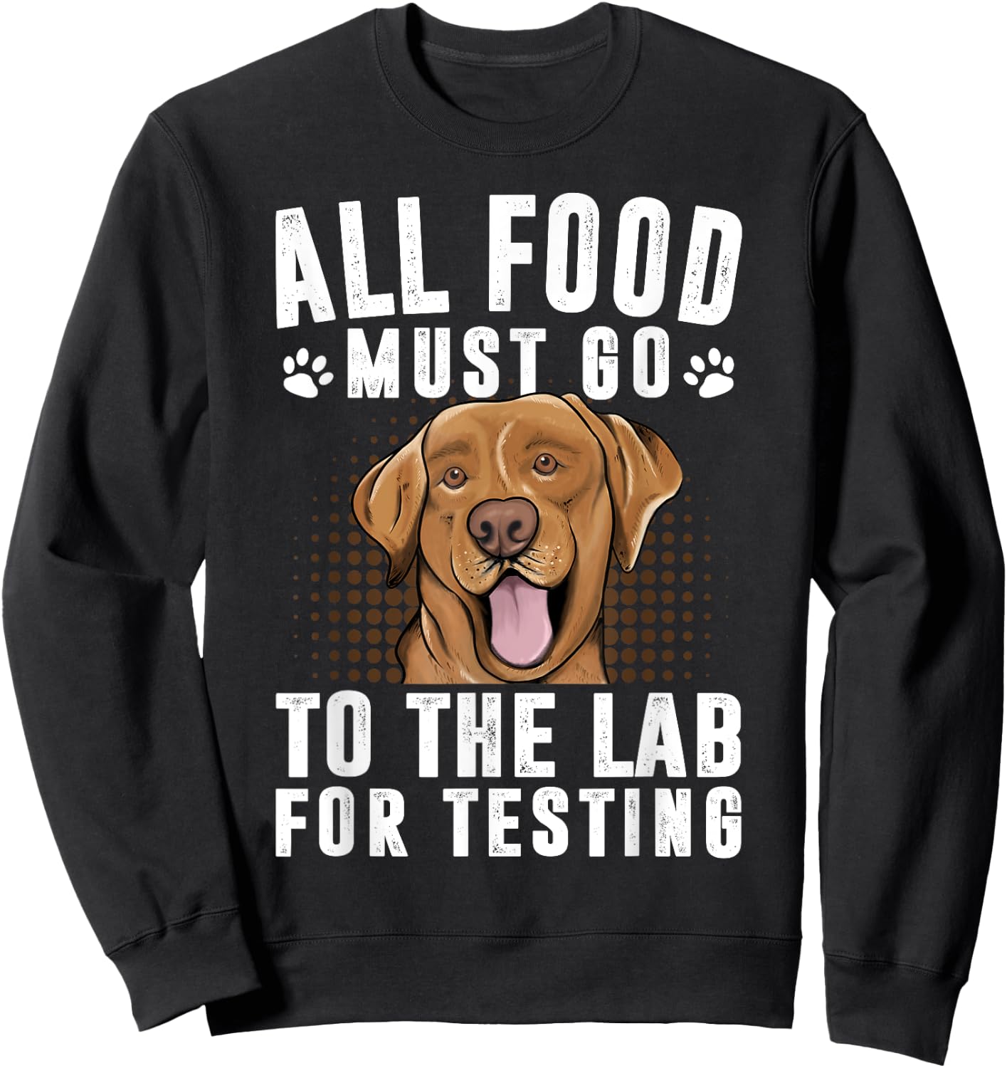 Cool Labrador Women Labrador Retriever Lab Dog Owner Sweatshirt - Sweatshirt | Black