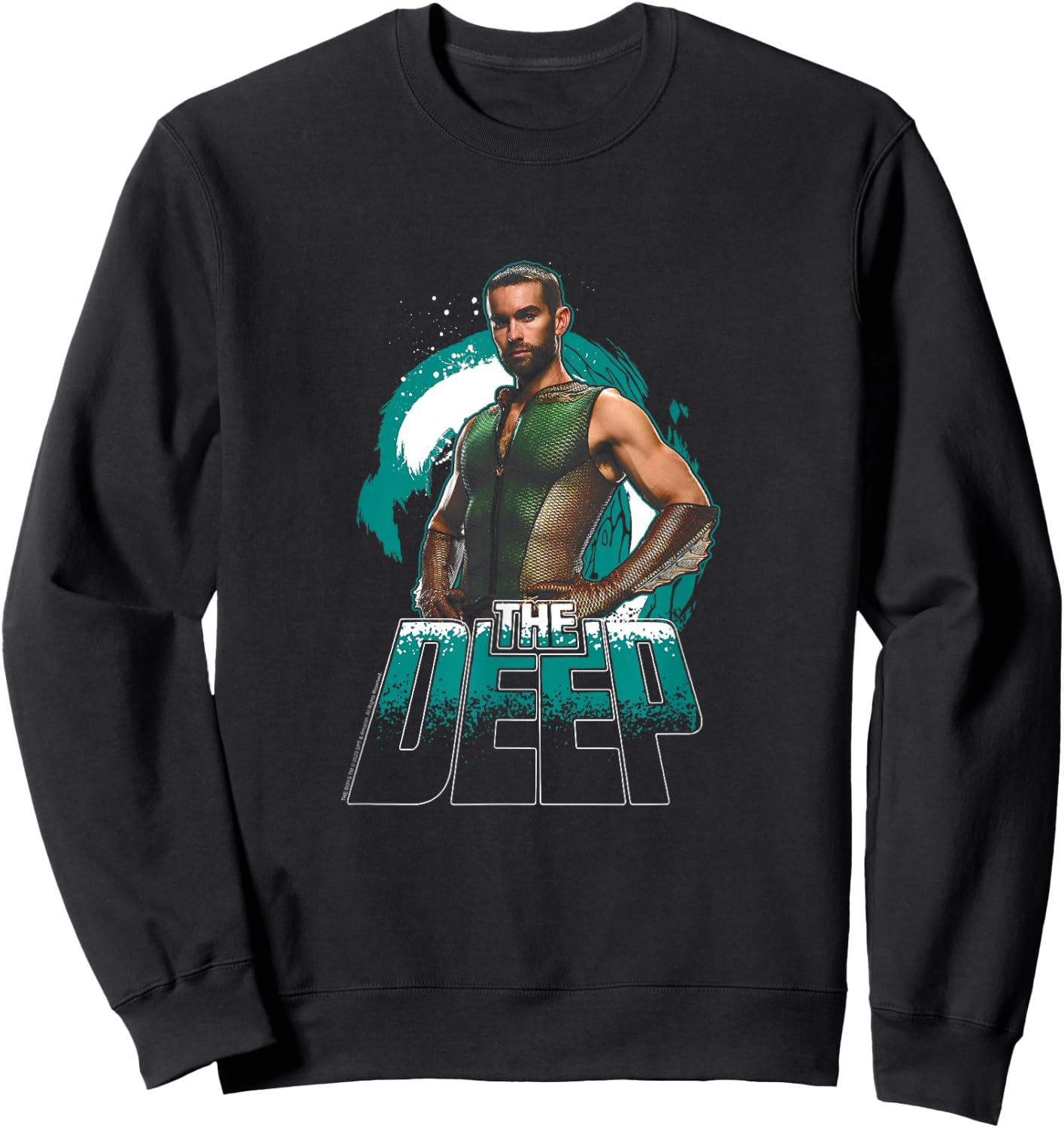 The Boys The Deep Supe Character Pose Sweatshirt - Sweatshirt | Black