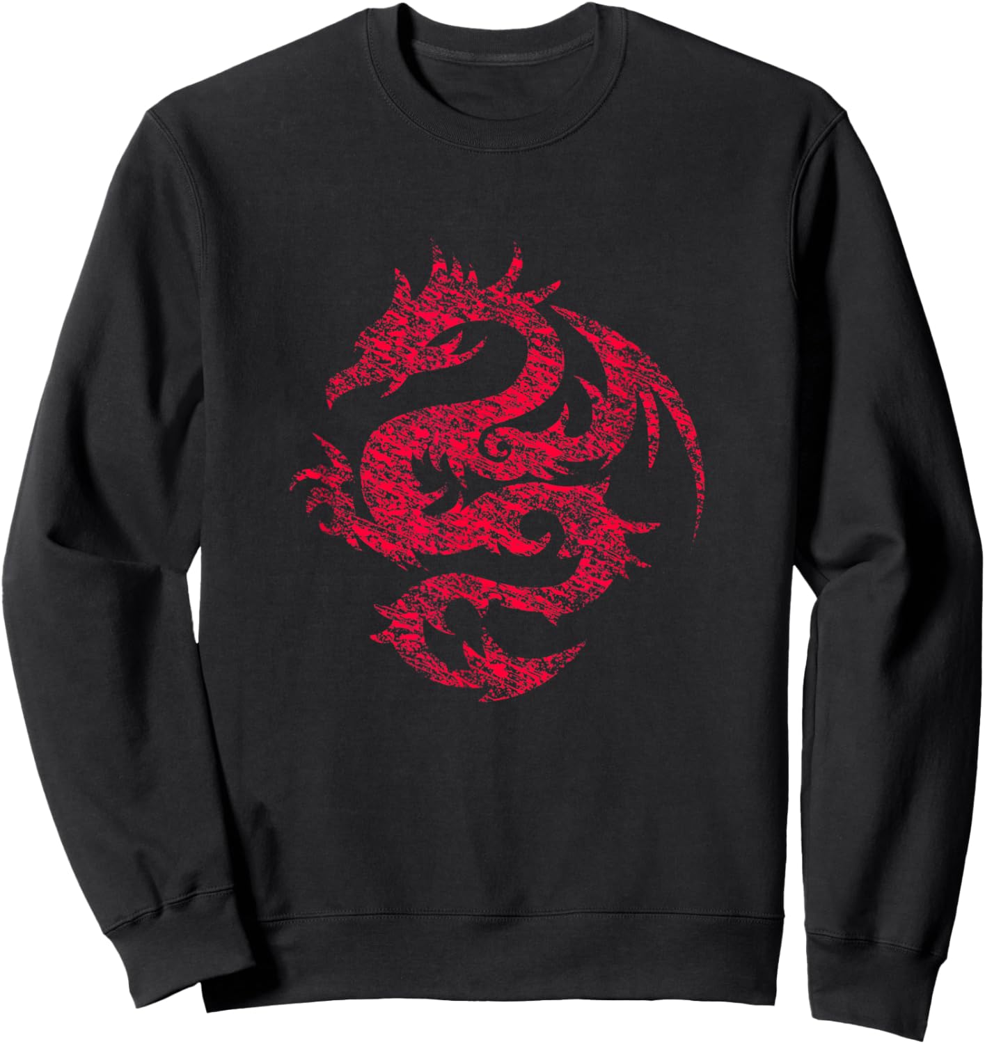 Illustration Dragon for Dragon Lovers Sweatshirt - Sweatshirt | Black