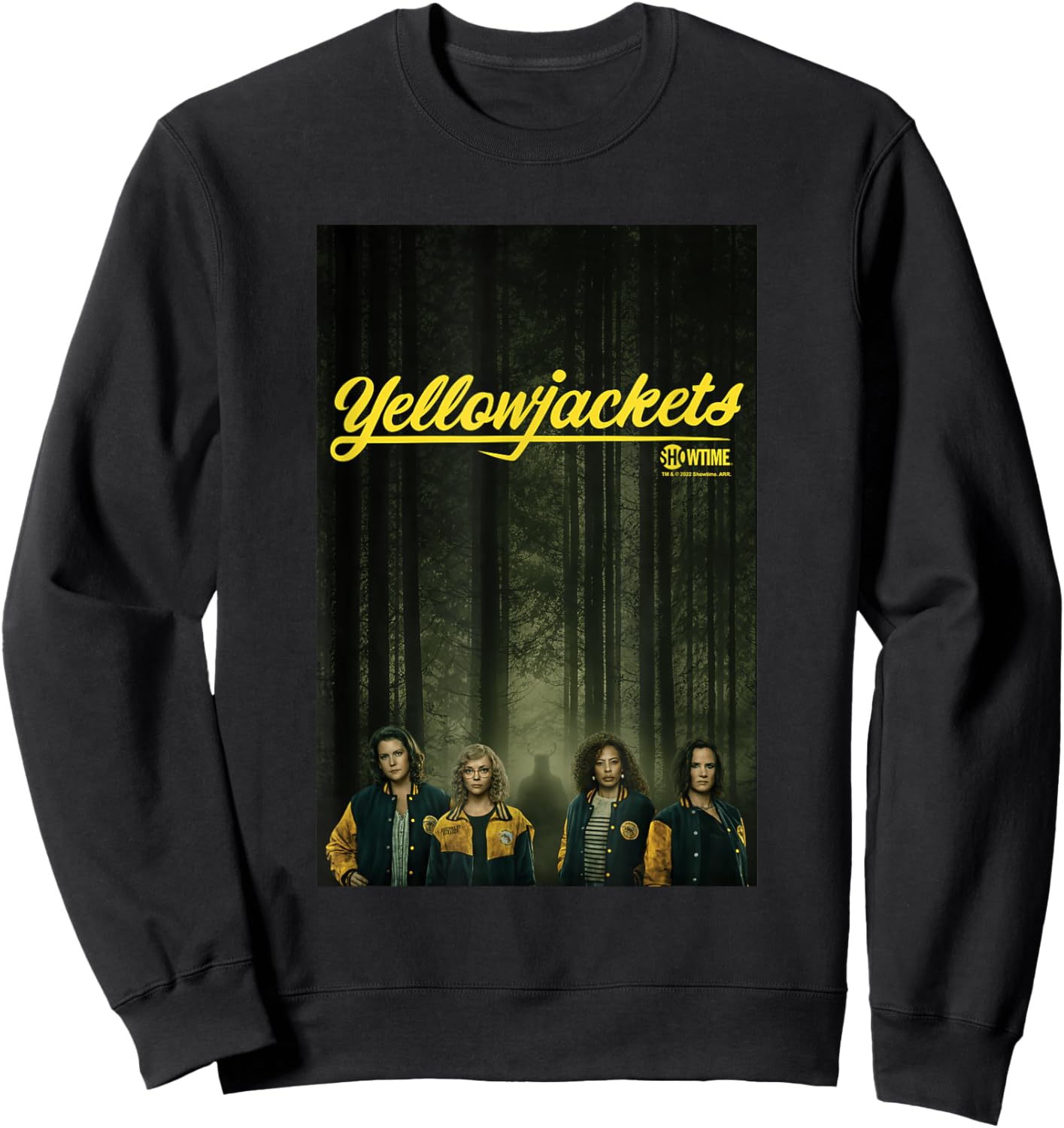 Yellowjackets Character Poster Sweatshirt - Sweatshirt | Black