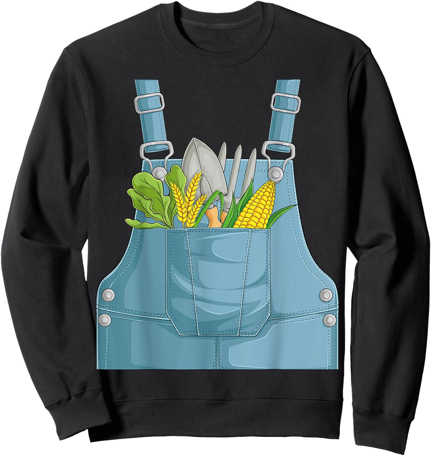 Farmer Farm Farming Life Halloween Costume Boys Kids Sweatshirt - Sweatshirt | Black