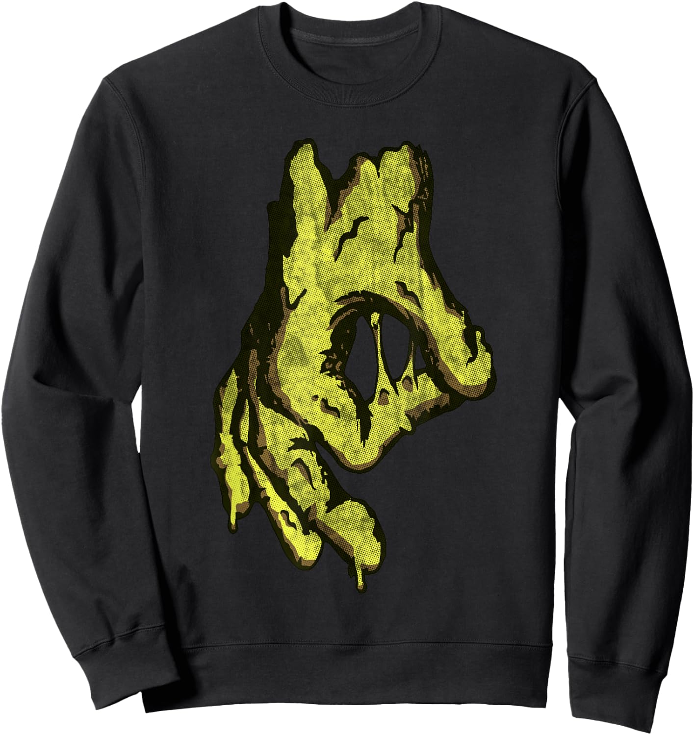 Zombie Ball Gazer Sweatshirt - Sweatshirt | Black