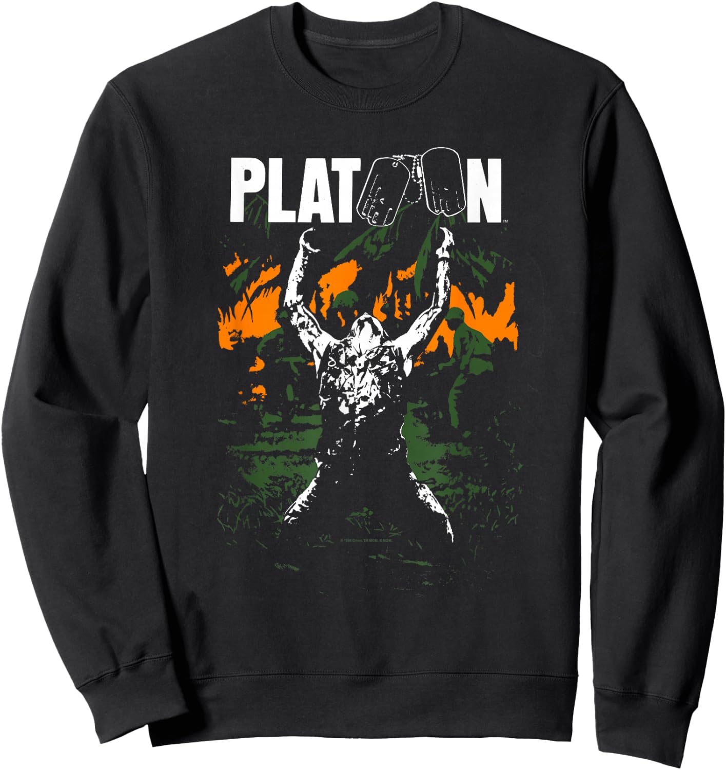 Platoon Graphic Sweatshirt - Sweatshirt | Black