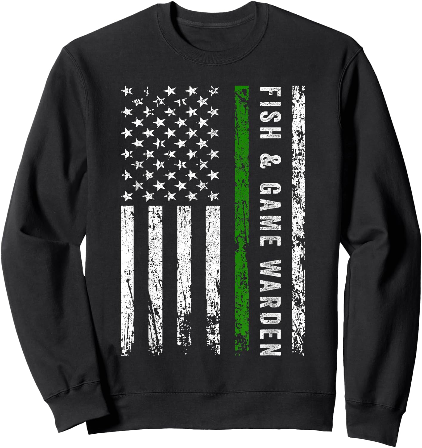 Fish And Game Warden Sweatshirt - Sweatshirt | Black