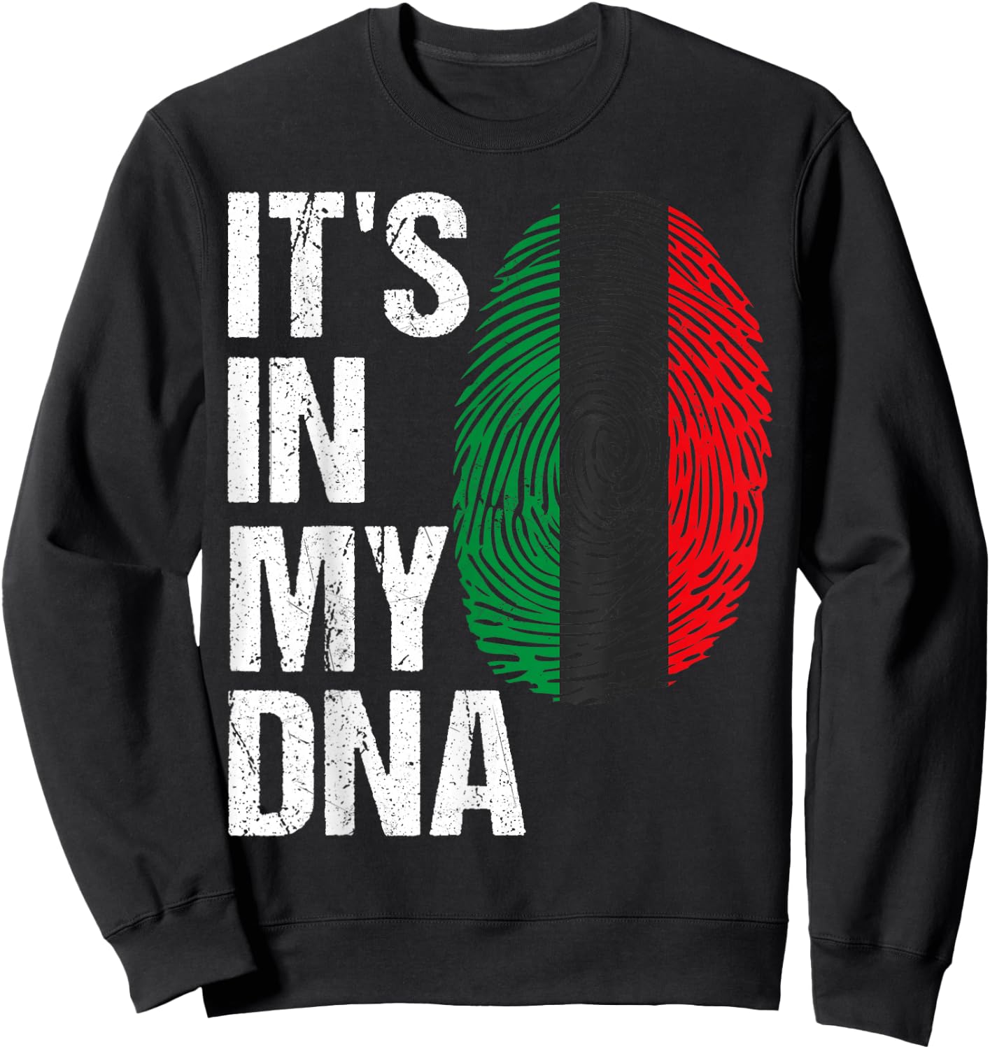 It's My DNA Pride African American Flag Black Liberation Sweatshirt - Sweatshirt | Black