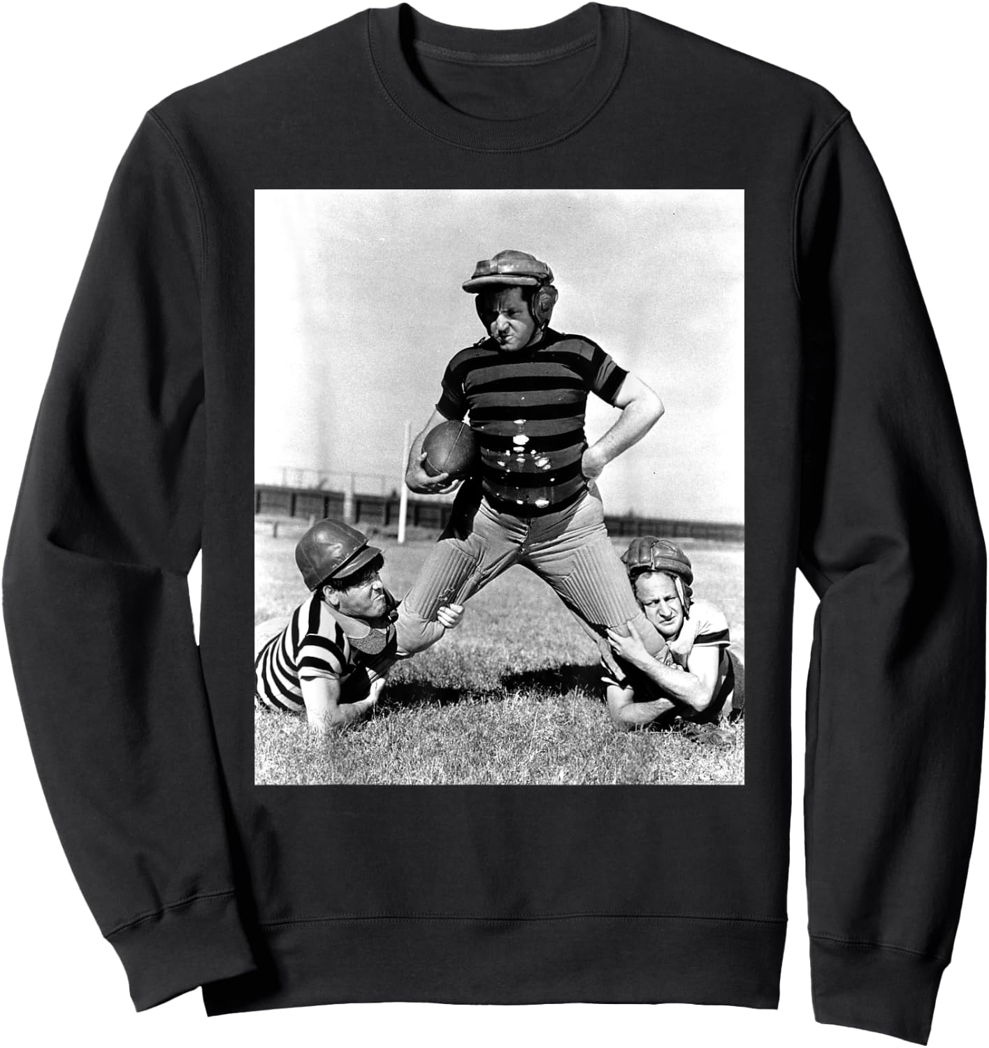 Three Stooges – Tackling Curly Sweatshirt - Sweatshirt | Black
