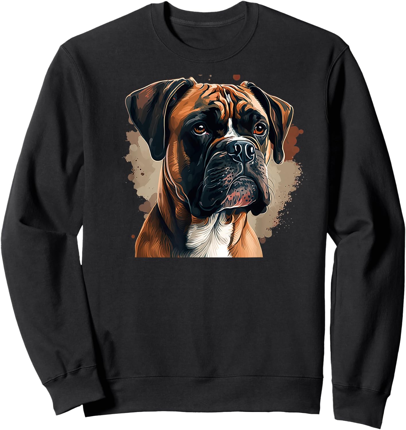 Funny Dog Boxer Sweatshirt - Sweatshirt | Black