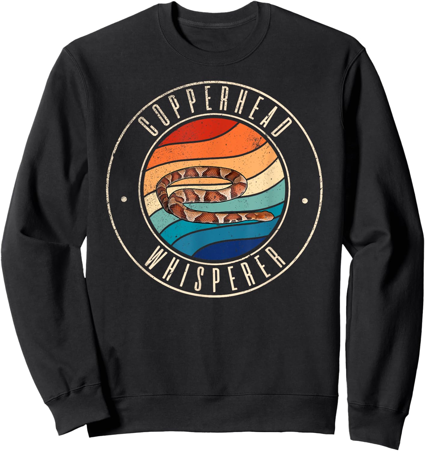 Copperhead Snake Whisperer Sweatshirt - Sweatshirt | Black
