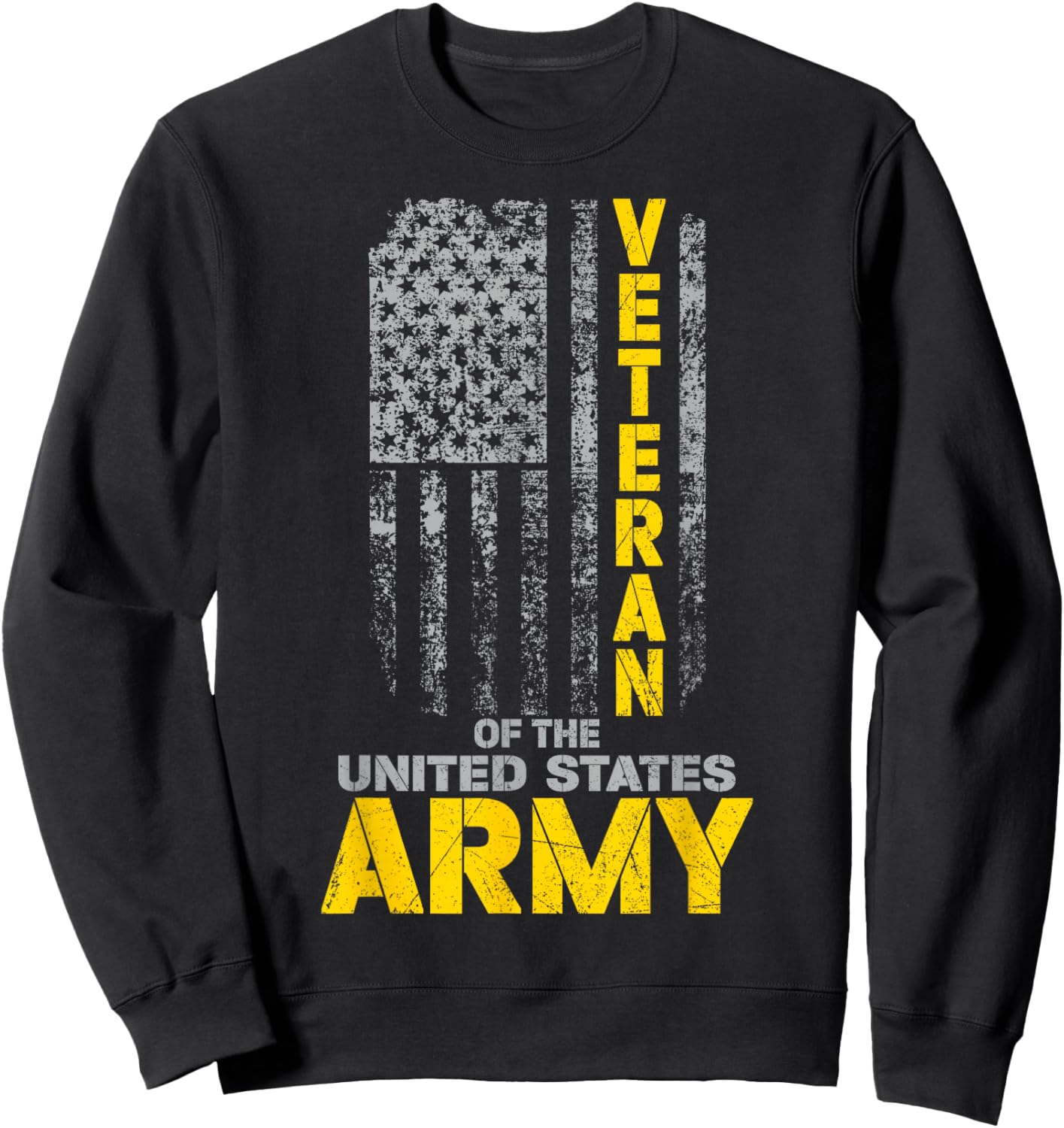 Veteran of United States US Army Veteran Women Sweatshirt - Sweatshirt | Black