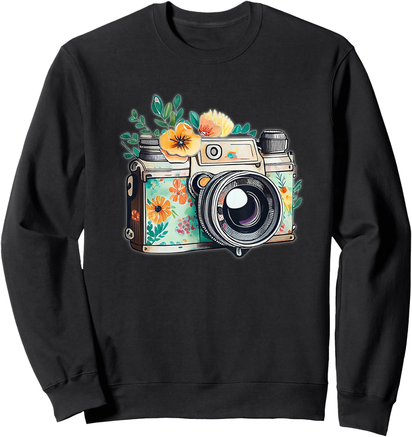 Photography men, Camera girls, Photographer girls kids Sweatshirt - Sweatshirt | Black