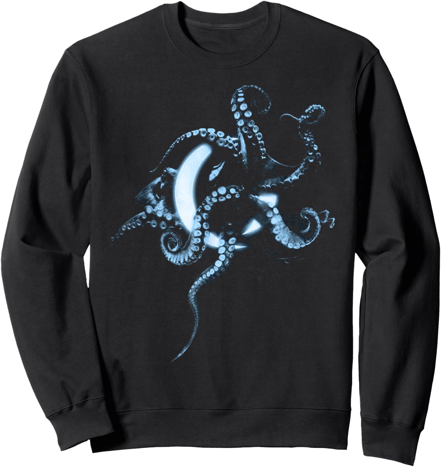 A Perfect Circle – Glowing Octopus Sweatshirt - Sweatshirt | Black